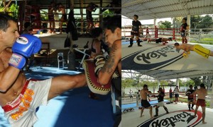 intensive body conitioning and sparring -- muay thai training Phuket